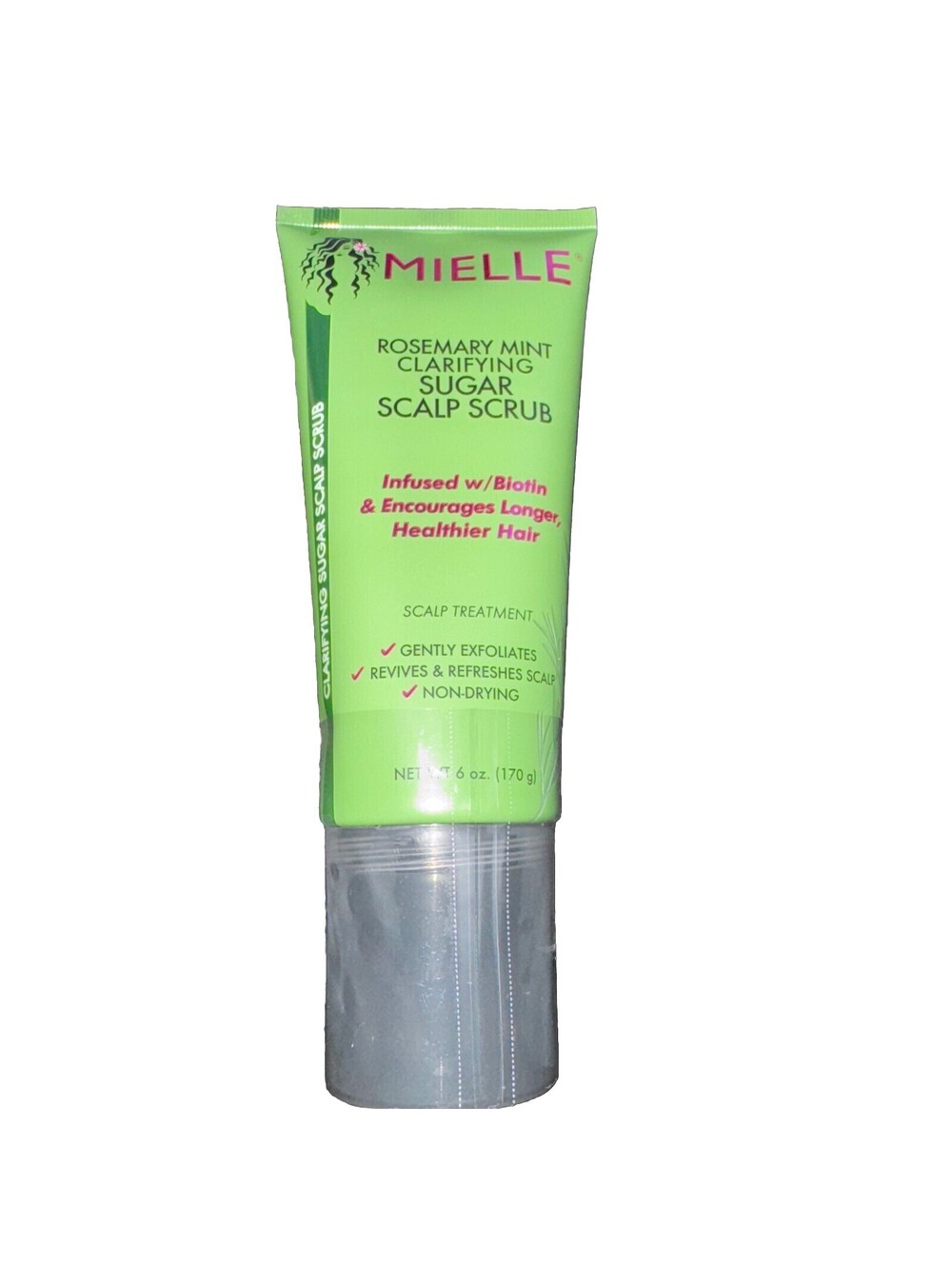 Clarifying Sugar Scalp Scrub, Rosemary Mint, 6 oz (170 g)